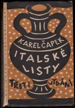 Karel Čapek: Italské listy