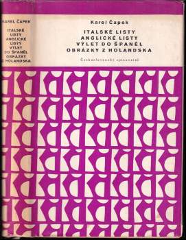 Italské listy ; Anglické listy ; Výlet do Španěl ; Obrázky z Holandska