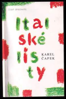 Karel Čapek: Italské listy