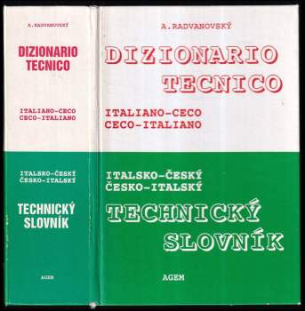 Italsko-český a česko-italský technický slovník