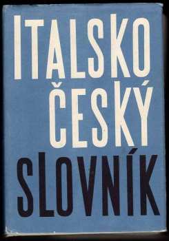 Jaroslav Rosendorfský: Italsko-český slovník