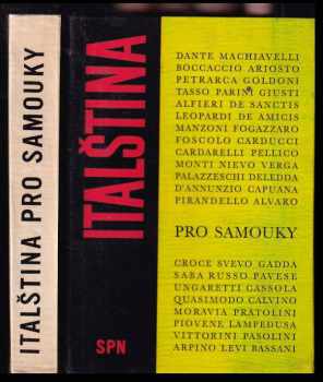 Italština pro samouky - Jarmila Janešová (1965, Státní pedagogické nakladatelství) - ID: 62098