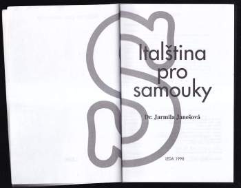 Jarmila Janešová: Italština pro samouky
