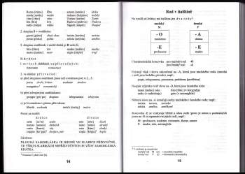 Jarmila Janešová: Italština pro samouky-Klíč. Slovník