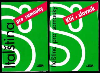 Italština pro samouky + Klíč, slovník - KOMPLET