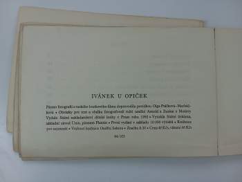 Olga Ptáčková-Macháčková: Ivánek u opiček
