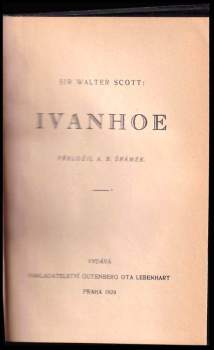 Walter Scott: Ivanhoe