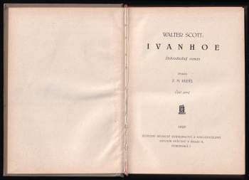 Walter Scott: Ivanhoe