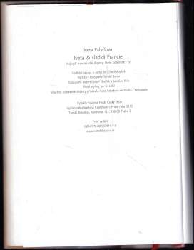 Iveta Fabešová: Iveta & sladká Francie