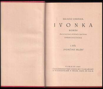 Juliusz German: Ivonka