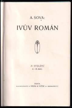 Antonín Sova: Ivův román