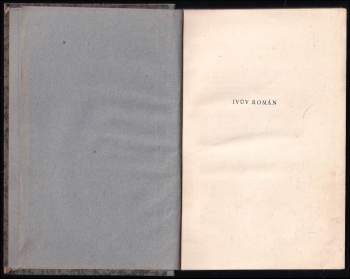 Antonín Sova: Ivův román