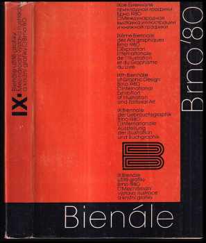 Alena Urbánková: IX Bienále užité grafiky Brno 1980 : Mezinárodní výstava ilustrace a knižní grafiky.