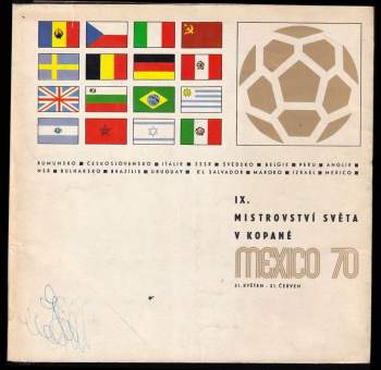 IX. mistrovství světa v kopané Mexico 70