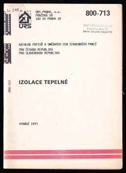 Izolace tepelné