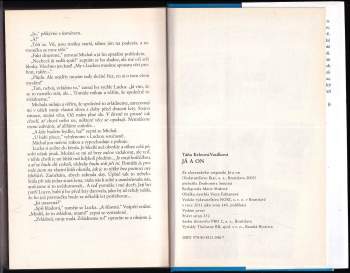 Táňa Keleová-Vasilková: Já a on