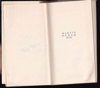 Martin Buber: Já a ty