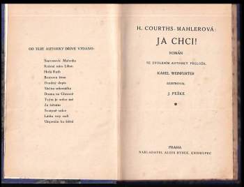 Hedwig Courths-Mahler: Já chci!