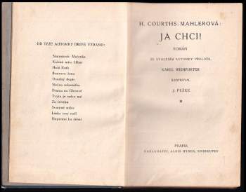 Hedwig Courths-Mahler: Já chci!
