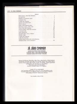 Jára da Cimrman: Já, Jára Cimrman