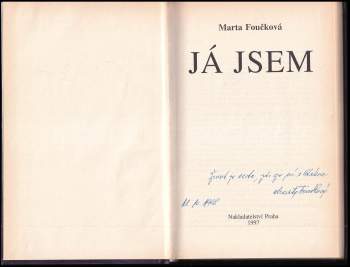 Marta Foučková: Já jsem