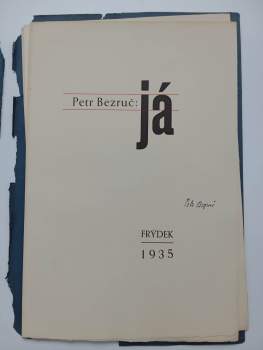 Petr Bezruč: Já