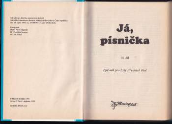 Já, písnička