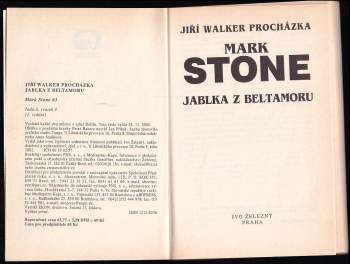 Jiří Walker Procházka: Jablka z Beltamoru