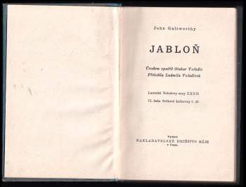 John Galsworthy: Jabloň