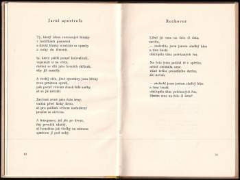 Jaroslav Seifert: Jabloň se strunami pavučin