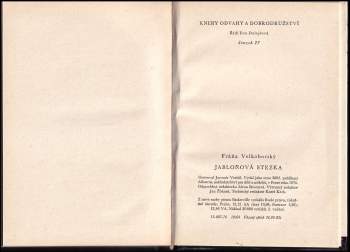 Fráňa Velkoborský: Jabloňová stezka