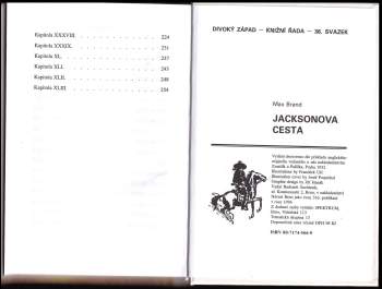 Max Brand: Jacksonova cesta