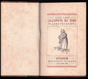 Alois Lang: Jacopone da Todi