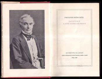 Prosper Merimee: Jacquerie a jiné vybrané prosy