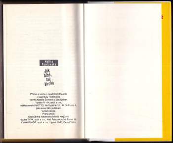 Halina Pawlowská: Jak blbá, tak široká