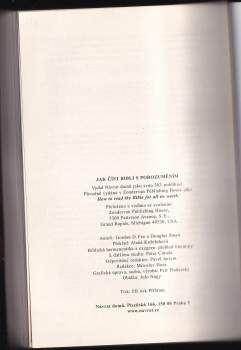 Gordon D Fee: Jak číst Bibli s porozuměním