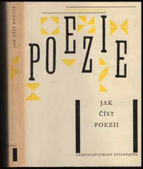 Jak číst poezii