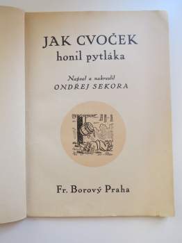 Jak Cvoček honil pytláka