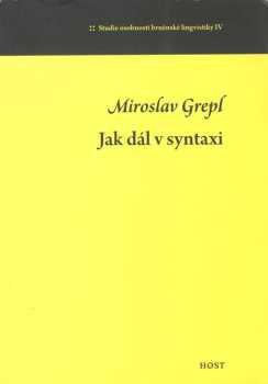 Jak dál v syntaxi
