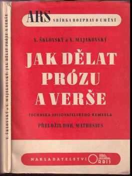 Jak dělat prózu a verše