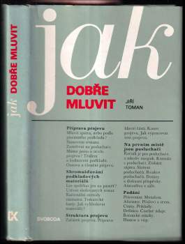 Jiří Toman: Jak dobře mluvit