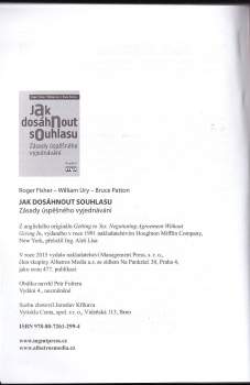 William Ury: Jak dosáhnout souhlasu