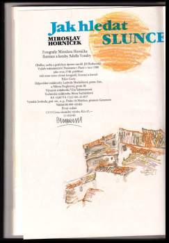 Miroslav Horníček: Jak hledat slunce