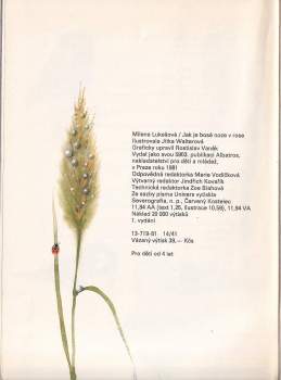 Milena Lukešová: Jak je bosé noze v rose