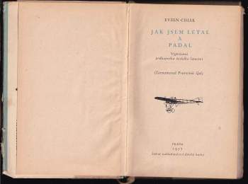 František Gel: Jak jsem létal a padal