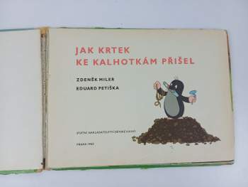 Eduard Petiška: Jak krtek ke kalhotkám přišel