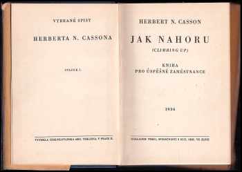 Herbert Newton Casson: Jak nahoru