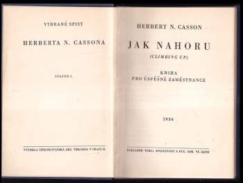 Herbert Newton Casson: Jak nahoru