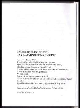 James Hadley Chase: Jak natáhnout na skřipec