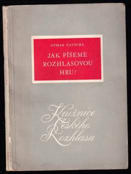 Jak píšeme rozhlasovou hru?